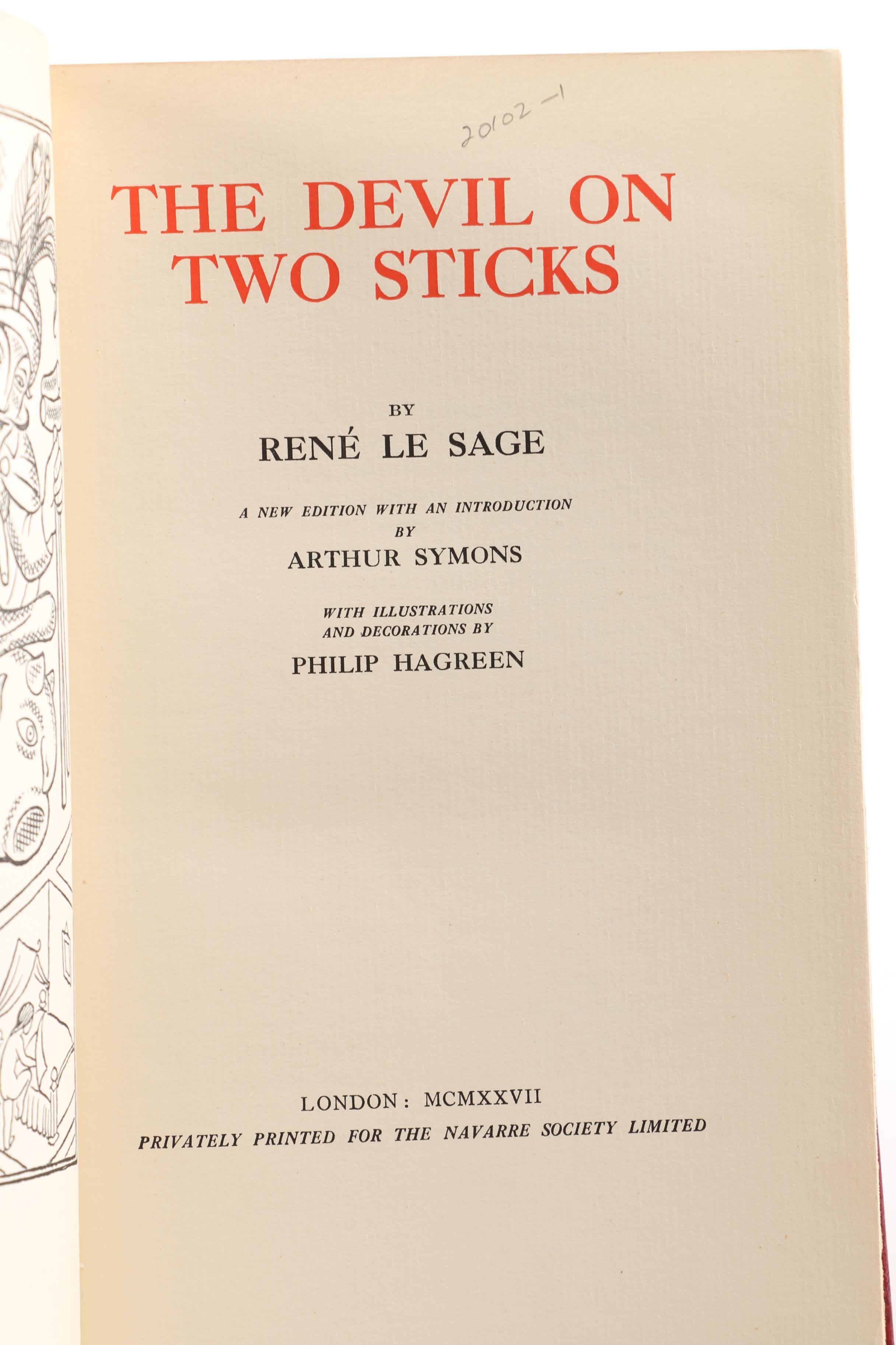 1927 "The Devil on Two Sticks" by Renee' Le Sage