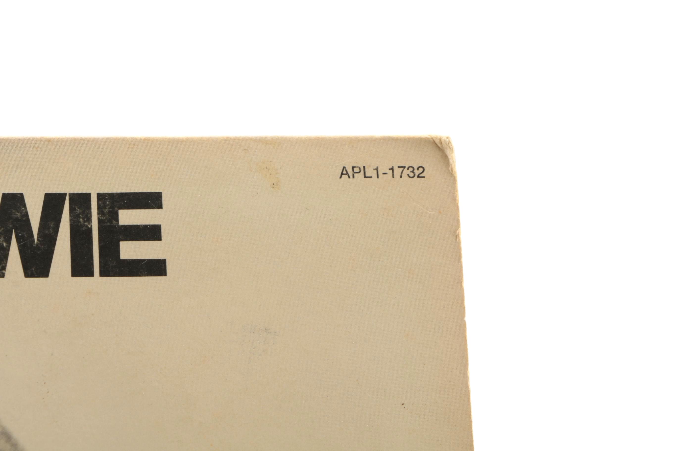 1970s David Bowie and Rolling Stones LPs