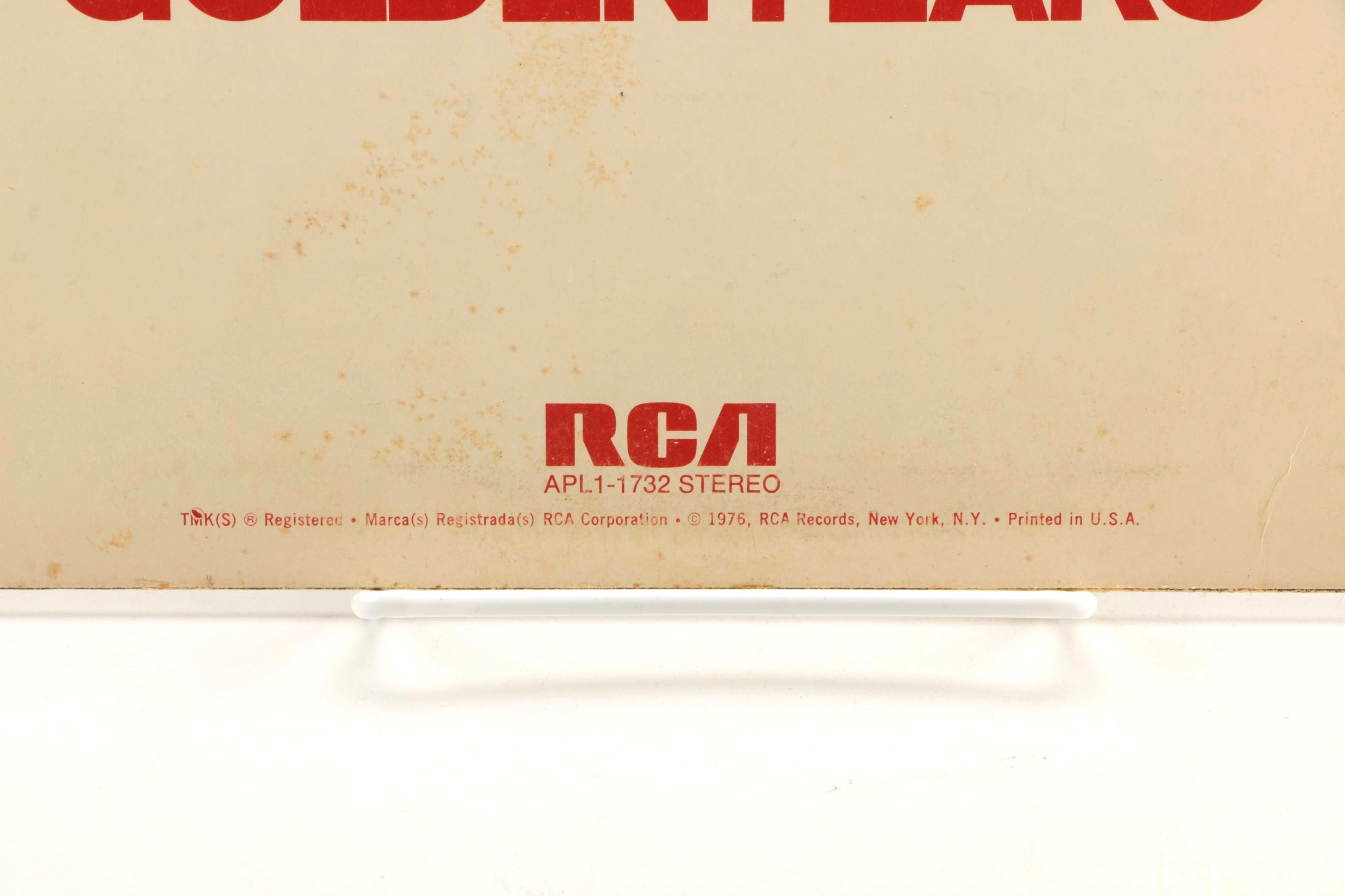 1970s David Bowie and Rolling Stones LPs