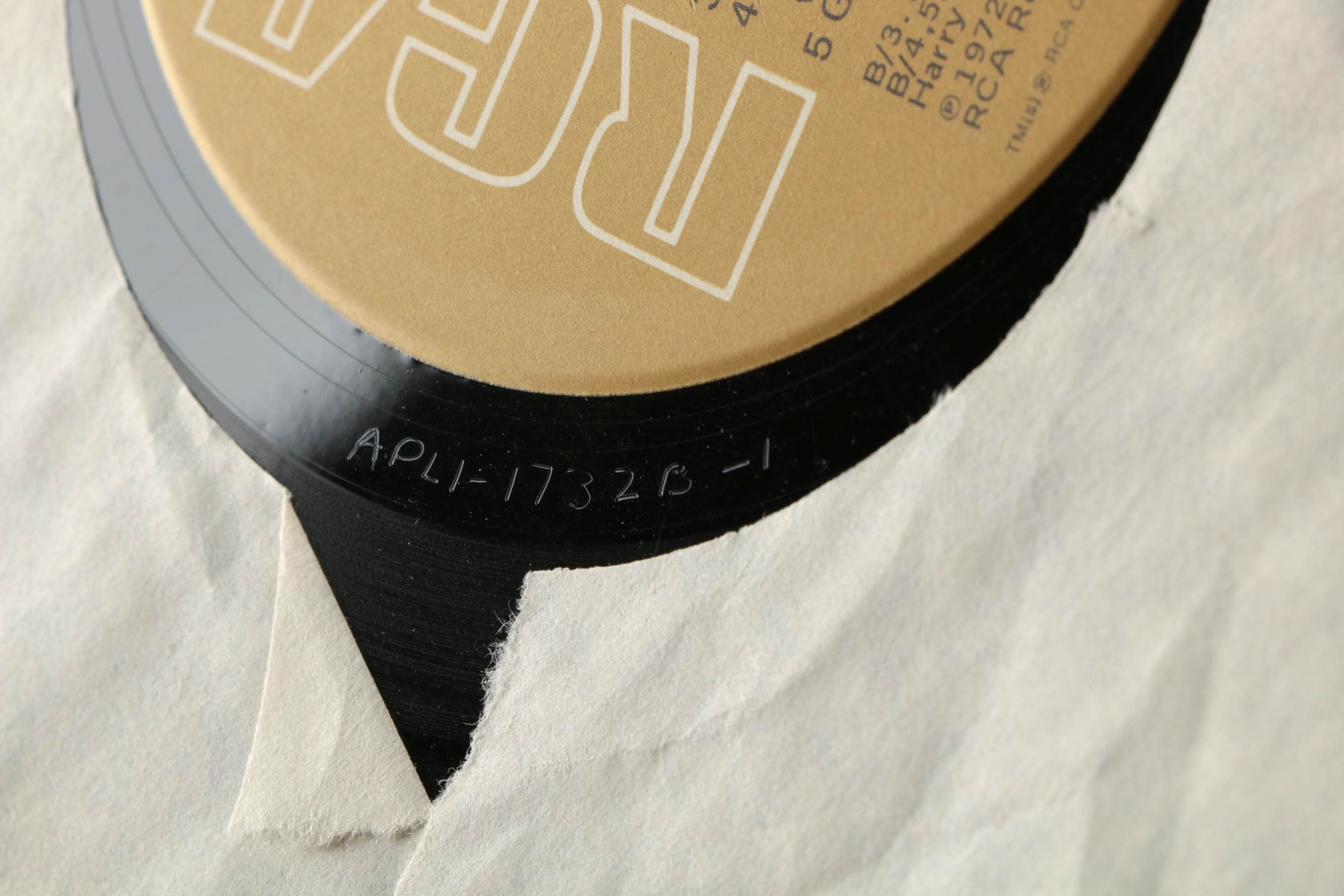 1970s David Bowie and Rolling Stones LPs