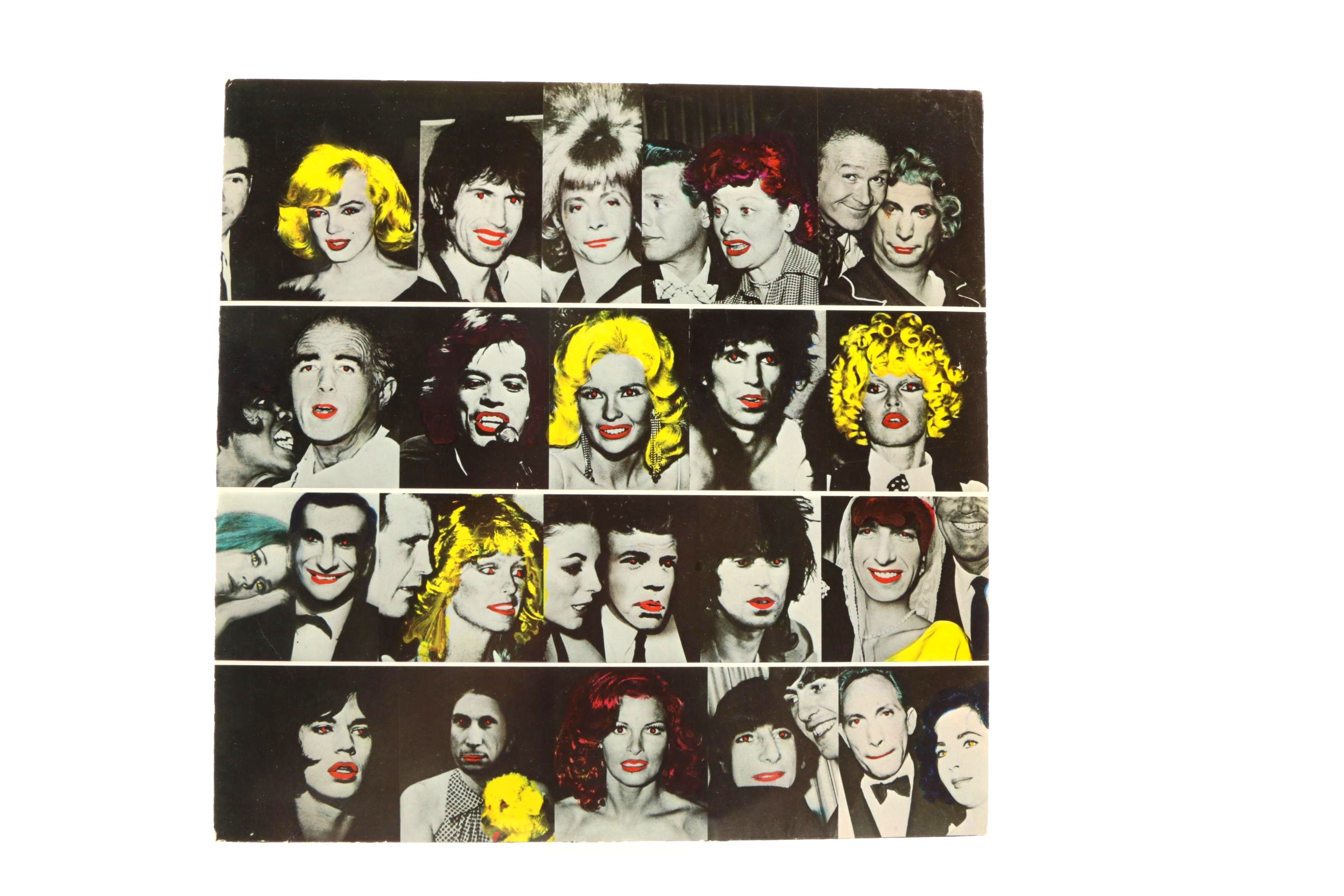 1970s David Bowie and Rolling Stones LPs