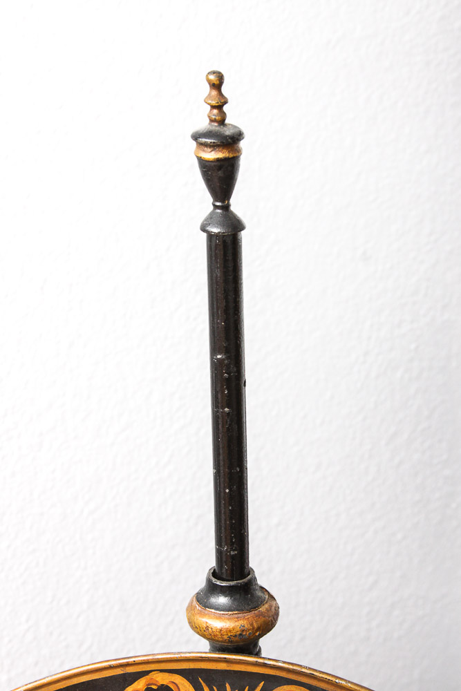 Vintage Hand-Painted Tin Decor