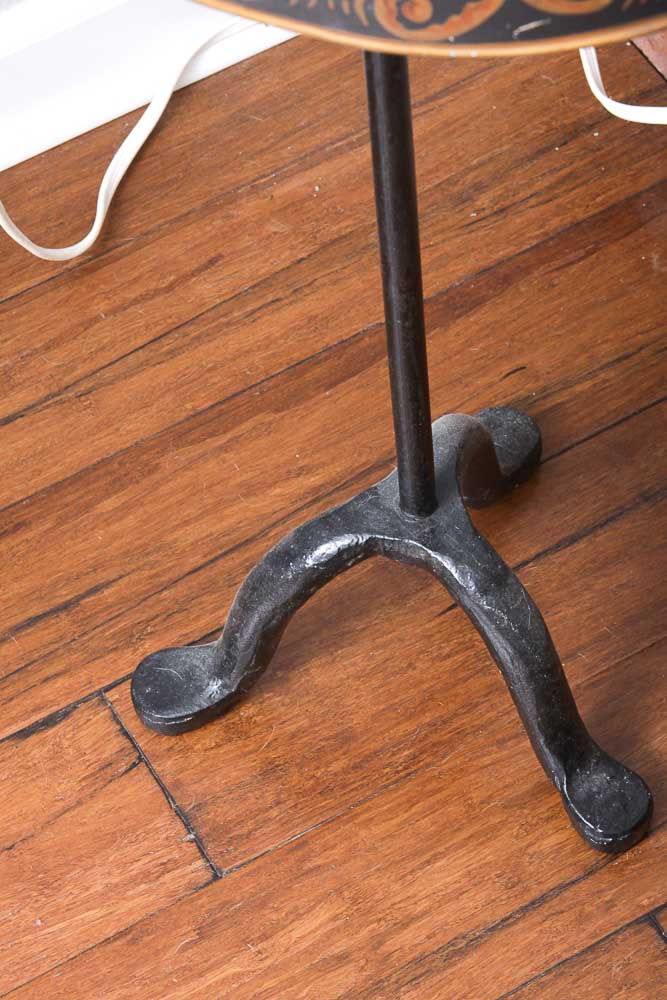 Vintage Hand-Painted Tin Decor