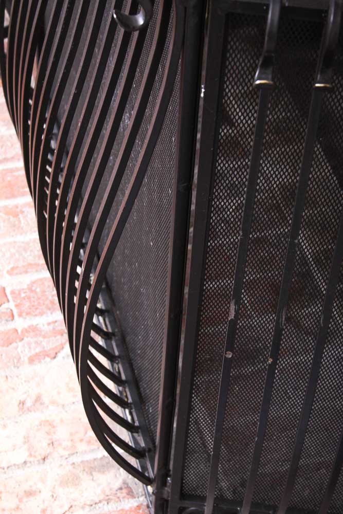 Fireplace Screen and Tools