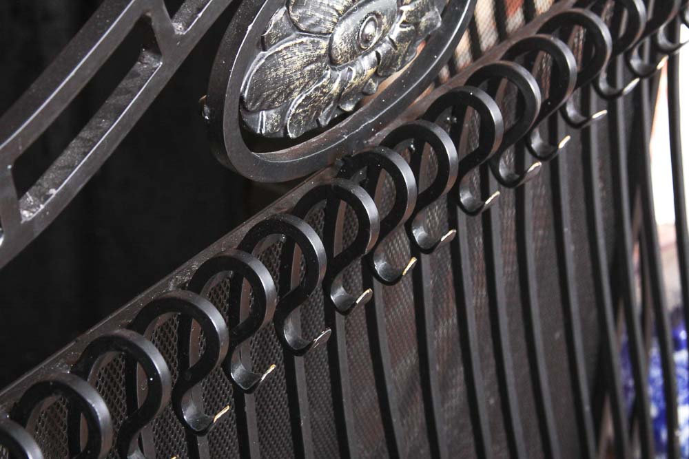 Fireplace Screen and Tools