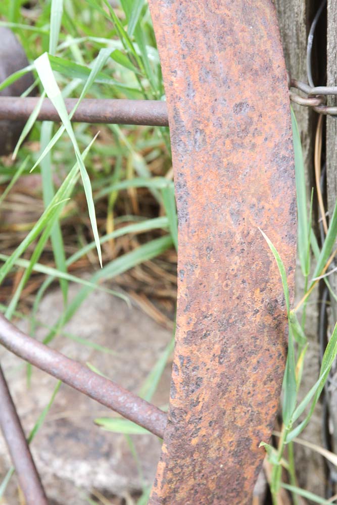 Collection of Antique Cast Iron Wheels