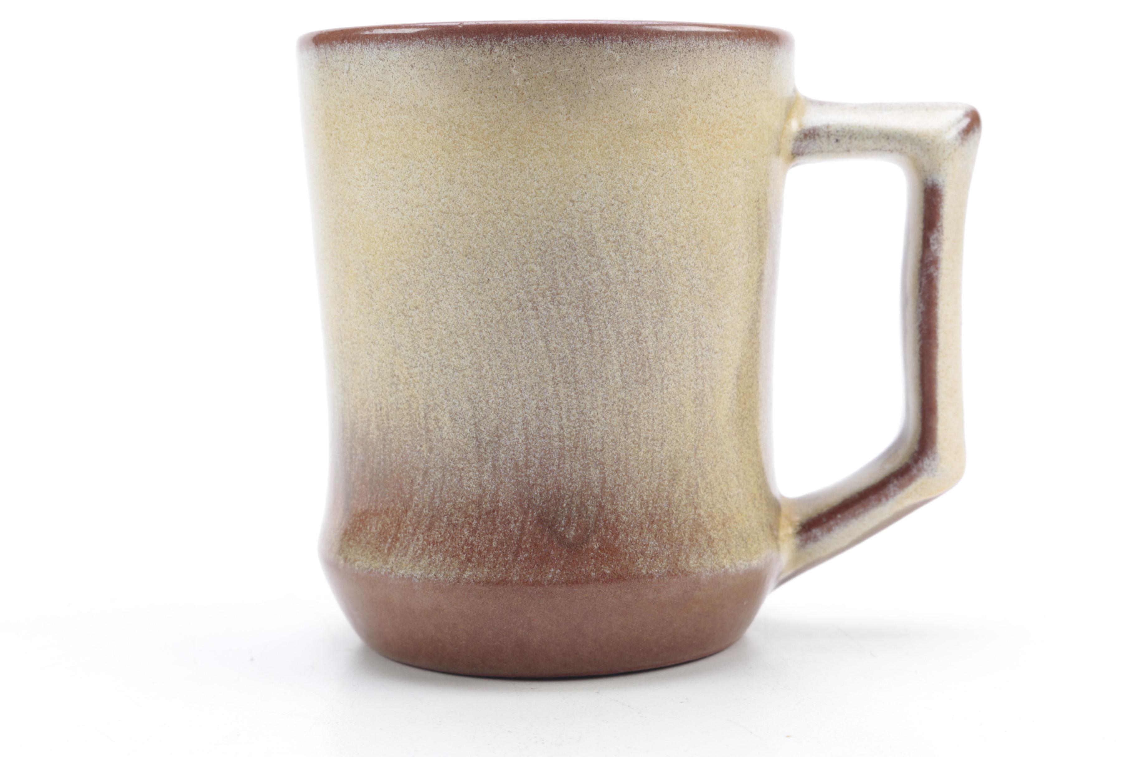 Frankoma Red Sapulpa Clay  Mugs