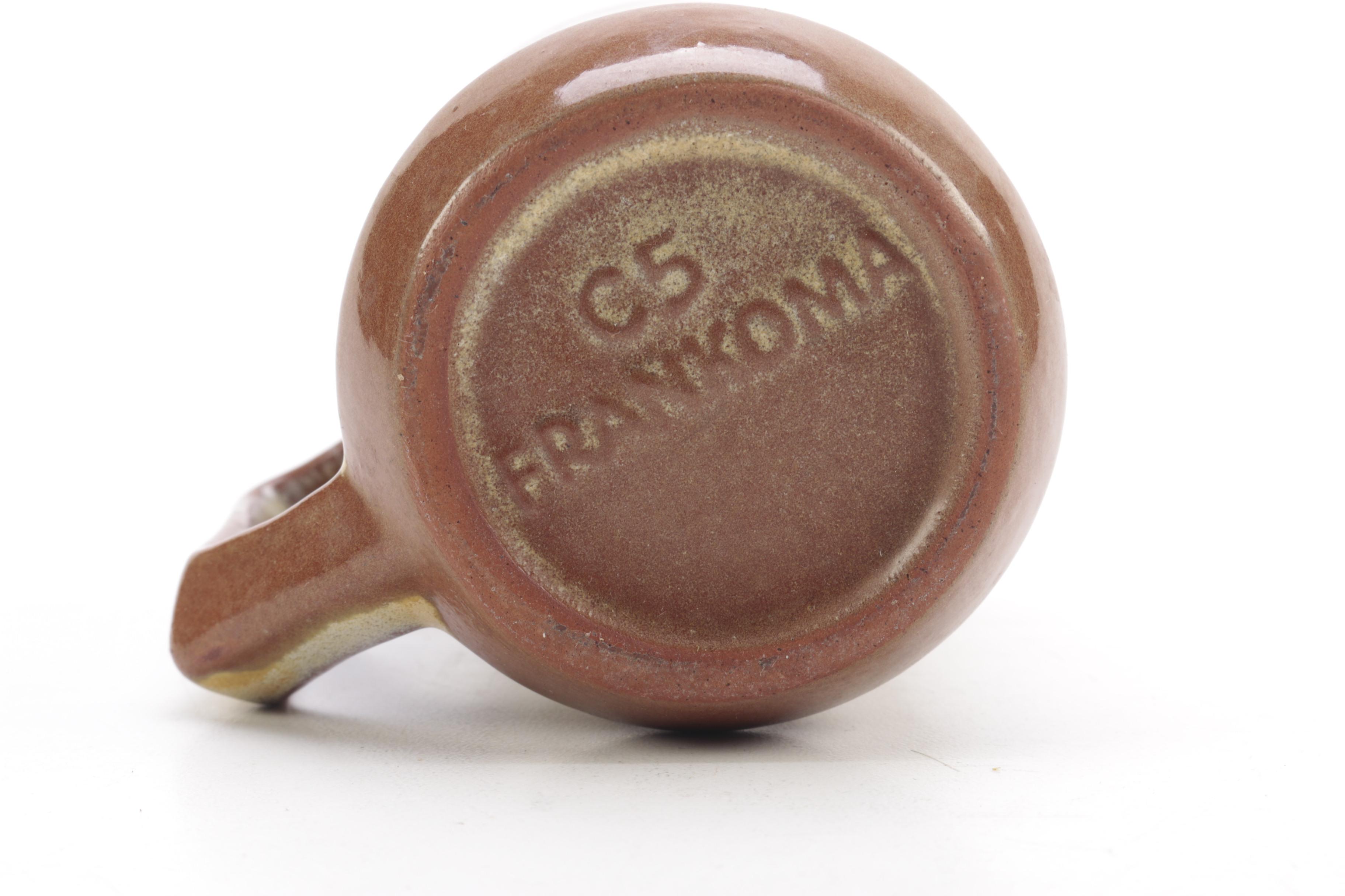 Frankoma Red Sapulpa Clay  Mugs