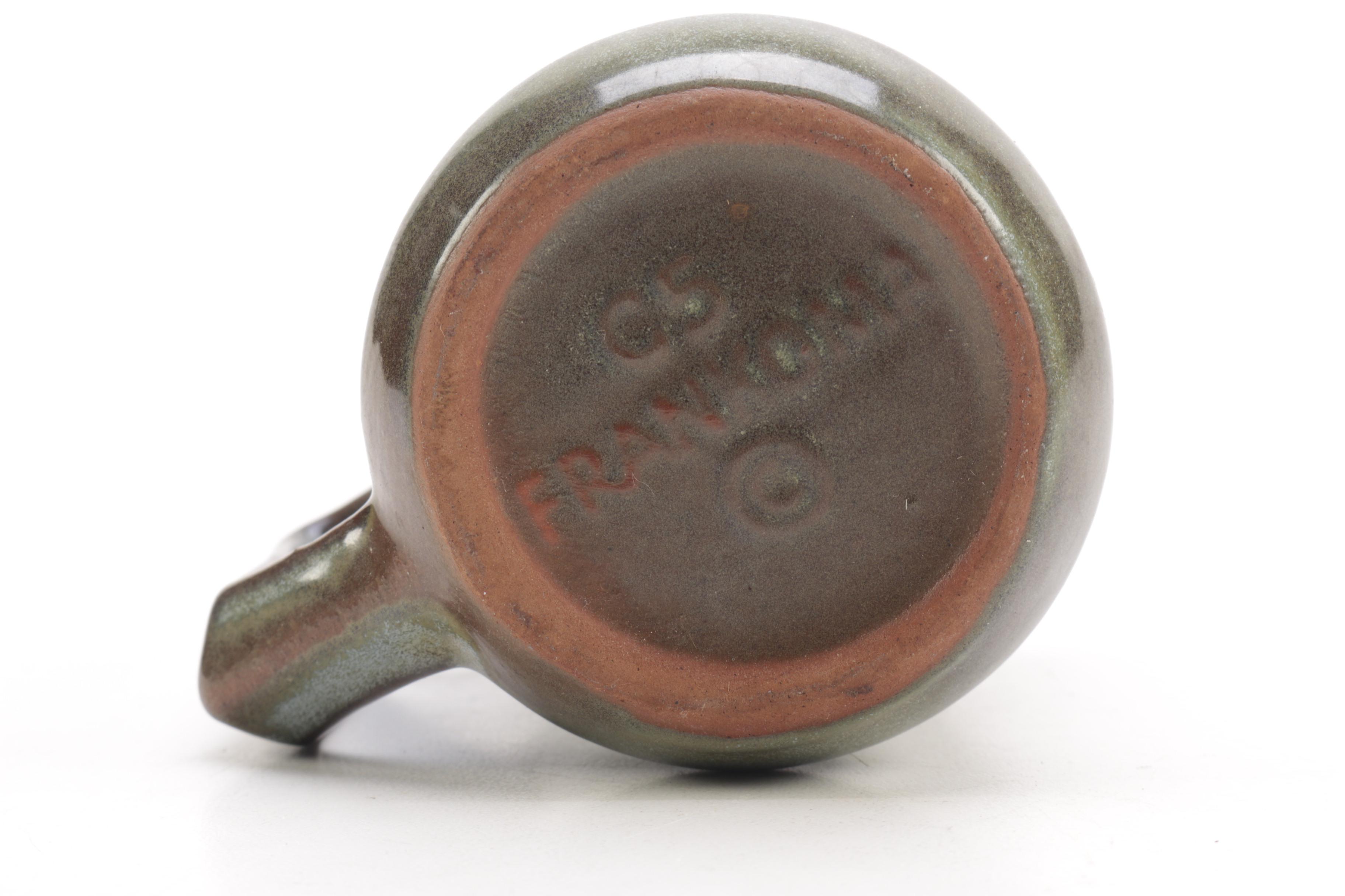 Frankoma Red Sapulpa Clay  Mugs