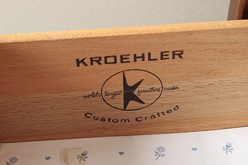 Mid Century Modern Murphy Style Desk by Kroehler