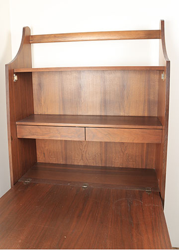 Mid Century Modern Murphy Style Desk by Kroehler