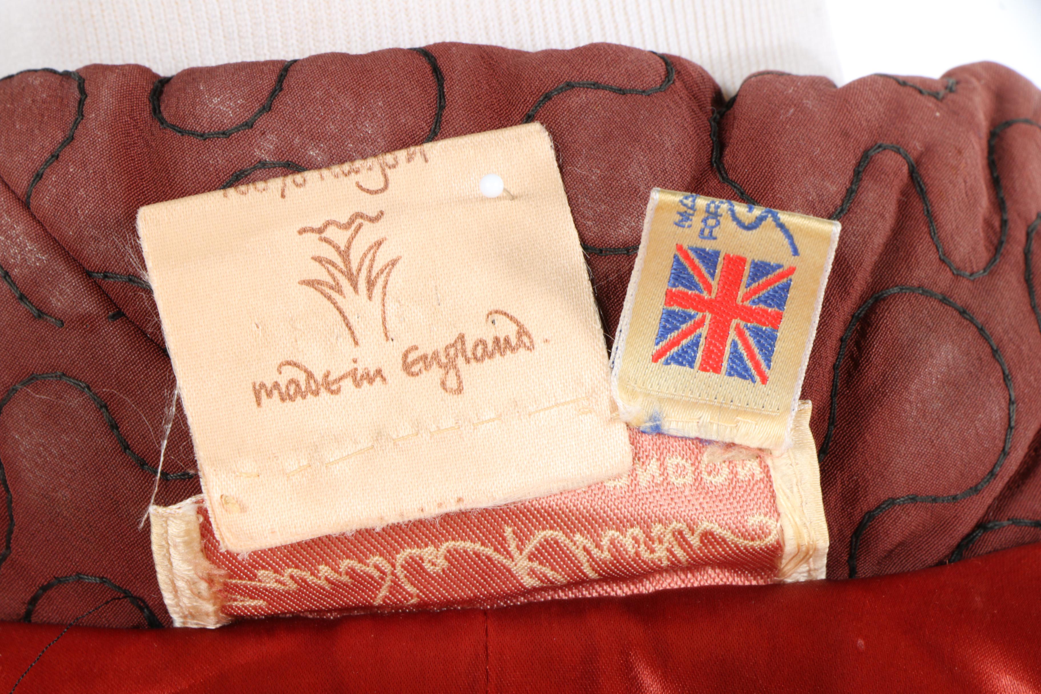 Vintage Quilted Robe by Zandra Rhodes