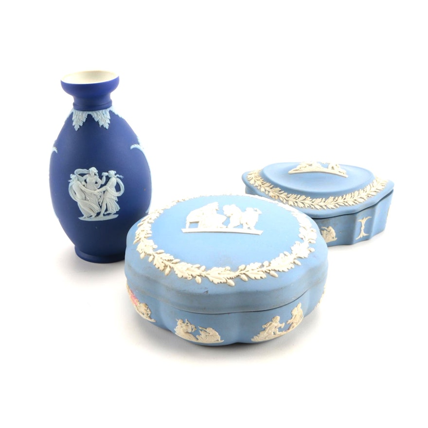 Assortment of Wedgwood Jasperware