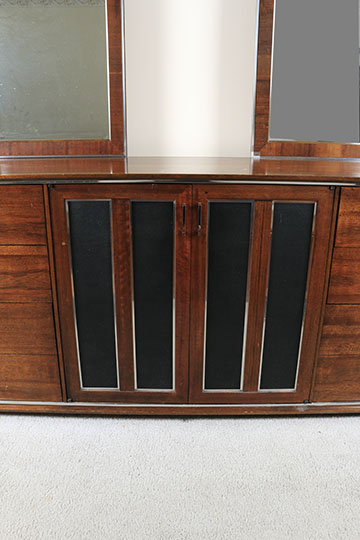 Mid Century Modern Dresser With Mirrors by Lane