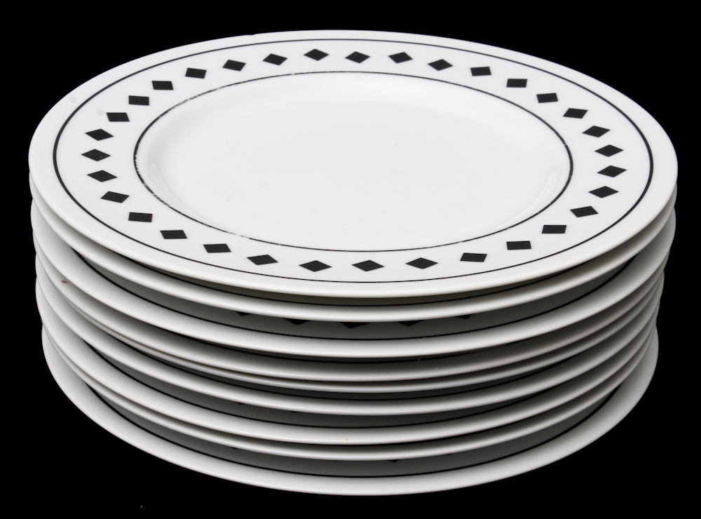 Sasaki "Dancing Squares" China Dishware