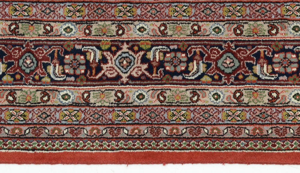 Hand-Knotted Persian-Inspired Area Rug