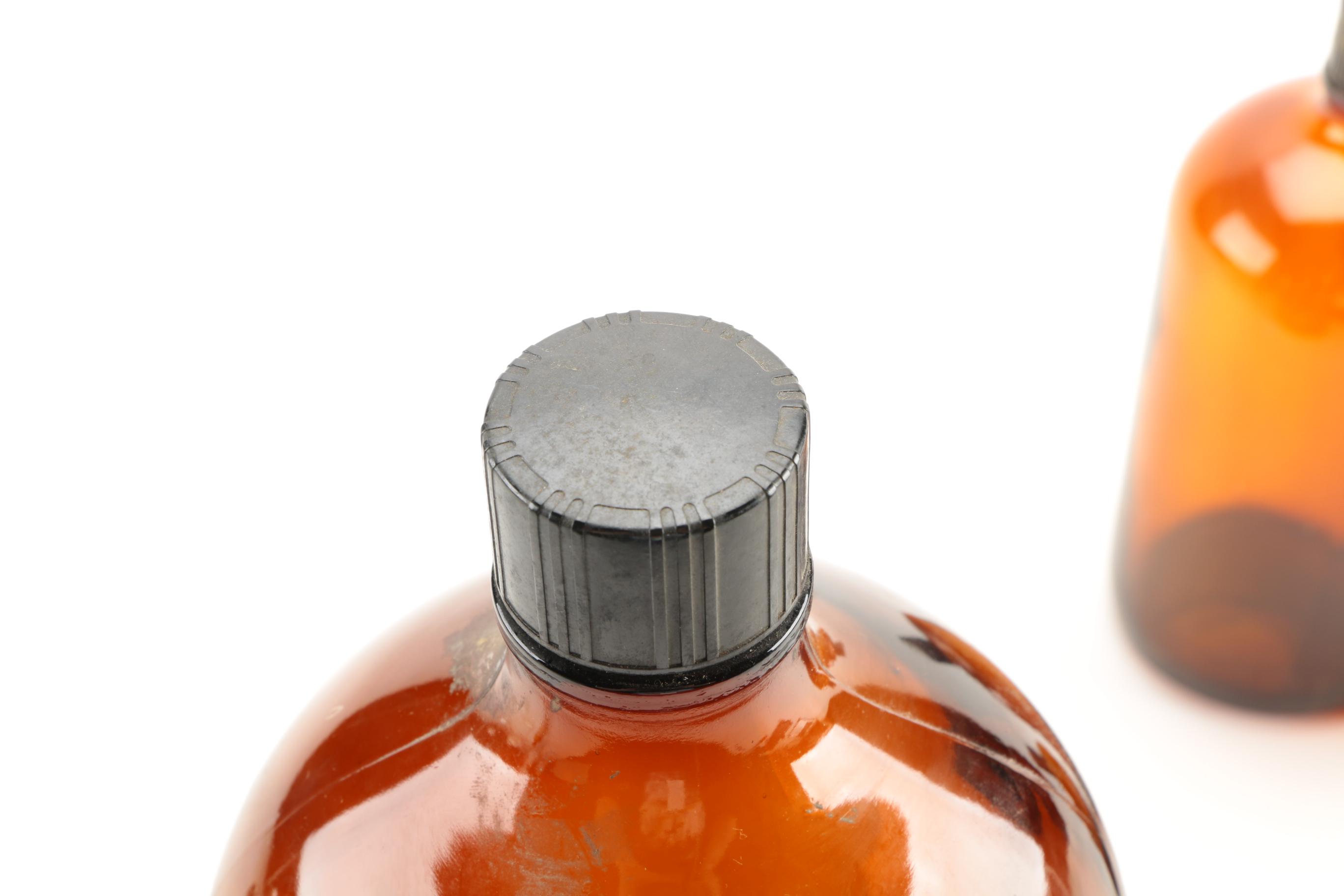 Vintage Glass Medicine Bottles