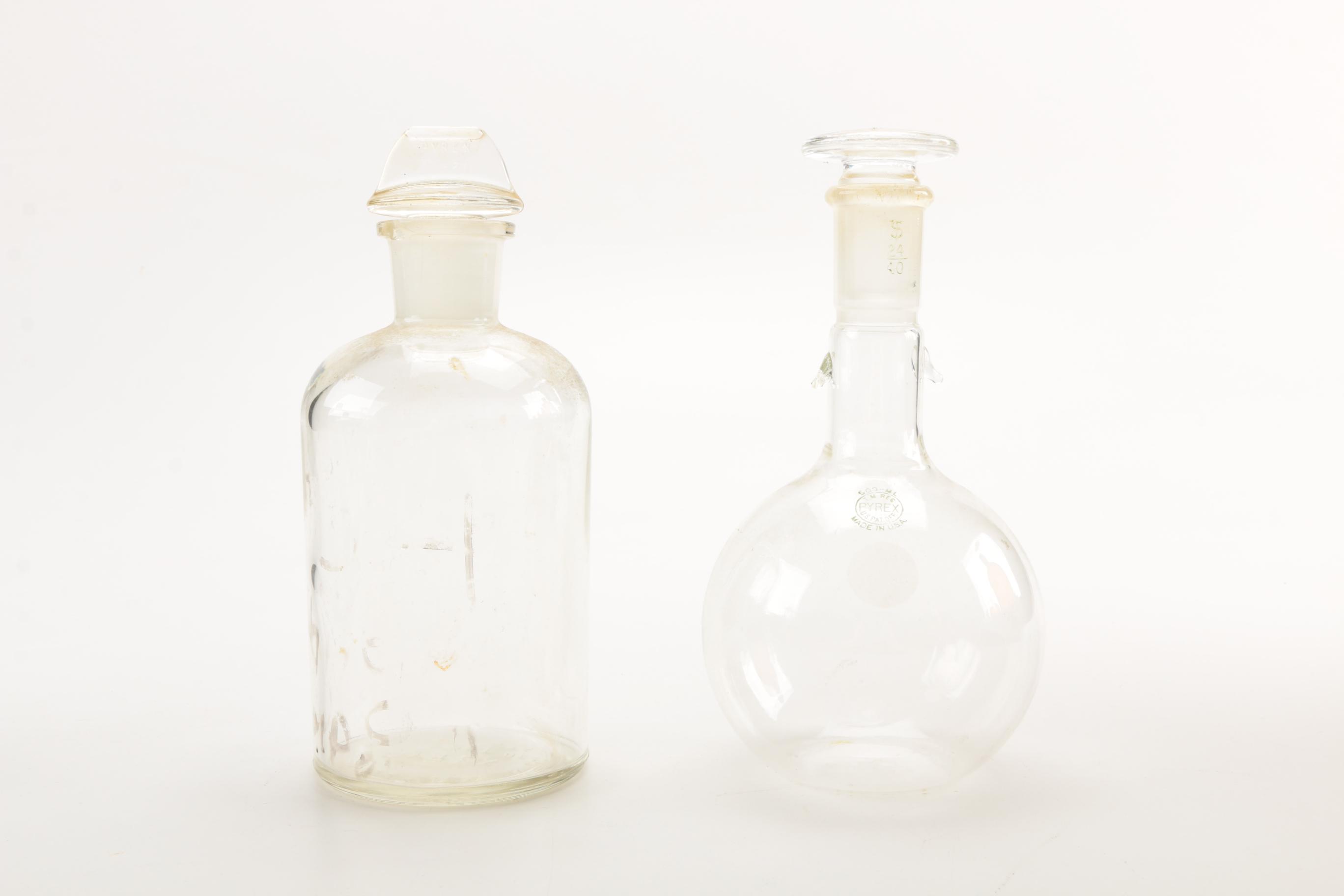 Vintage Glass Medicine Bottles
