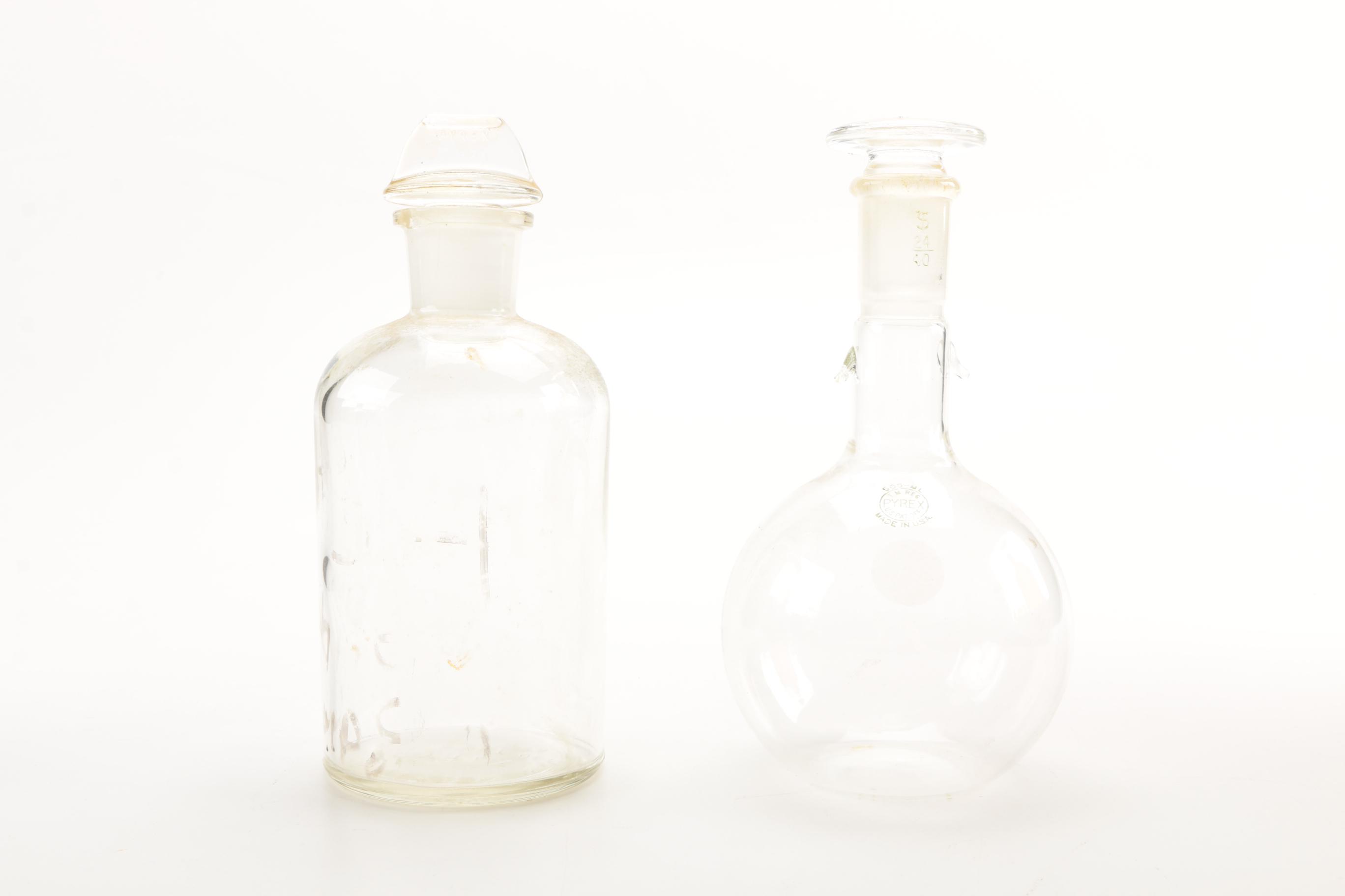 Vintage Glass Medicine Bottles