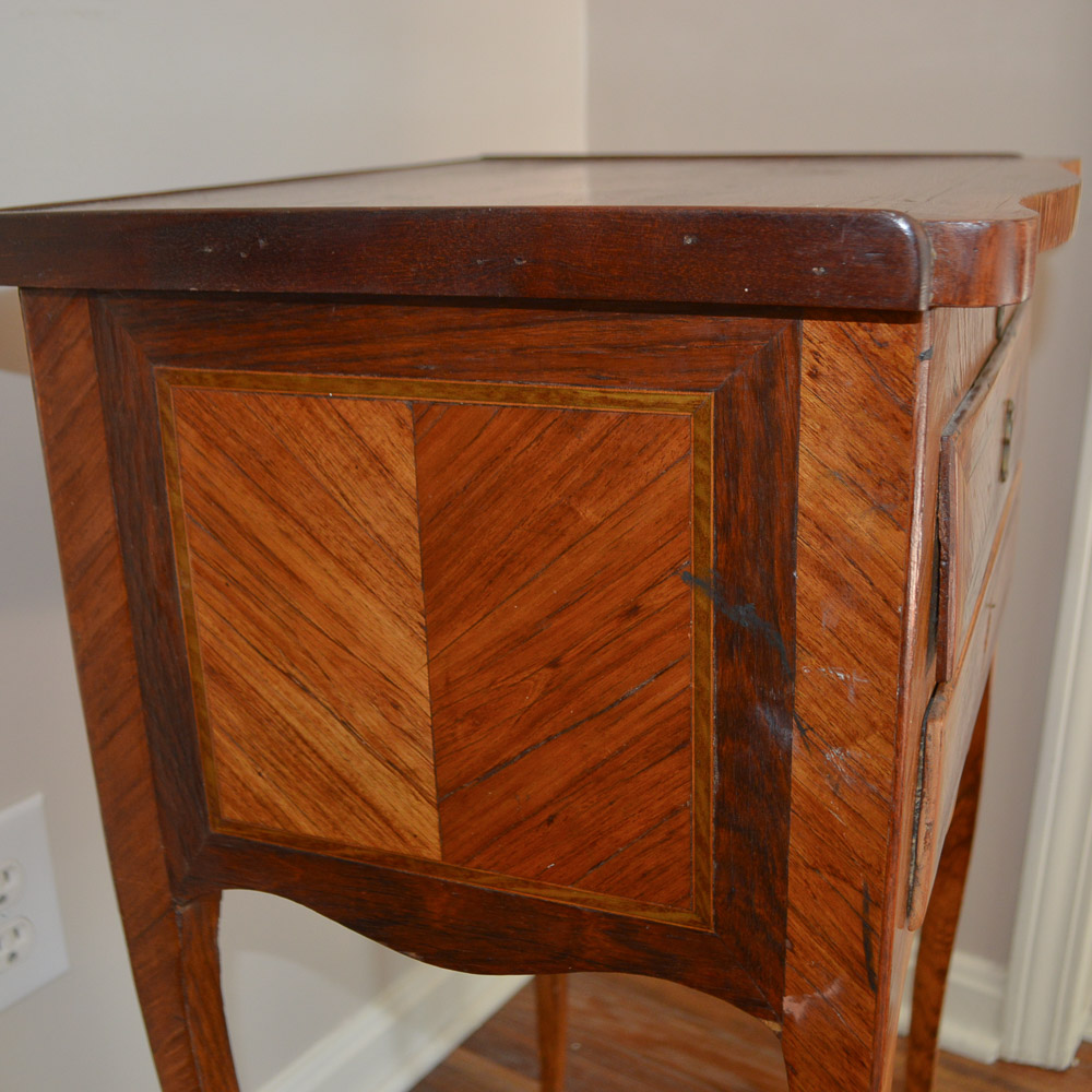 Antique Mid-19th Century Louis XV Style Side Table