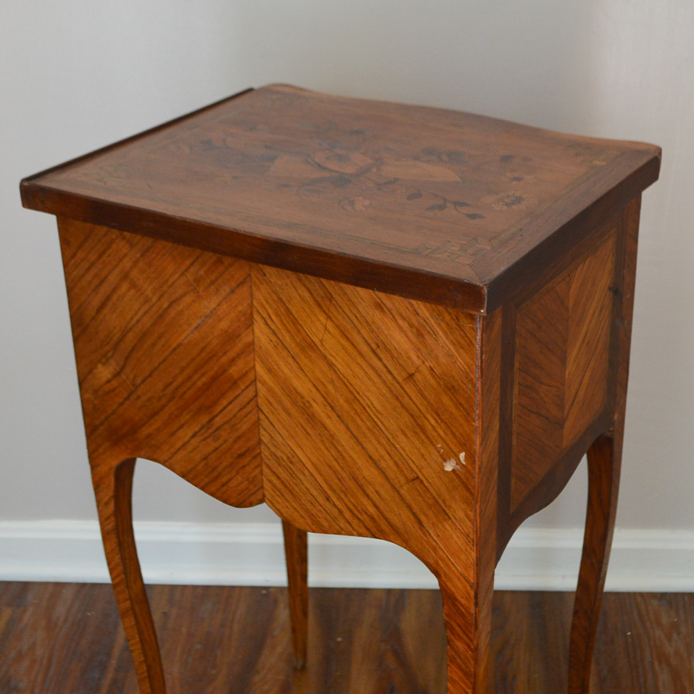 Antique Mid-19th Century Louis XV Style Side Table