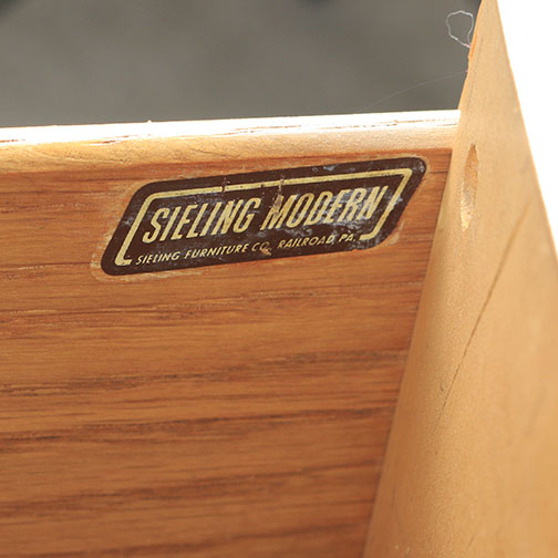 Art Deco Style Curve Front Dresser With Mirror by Sieling Modern