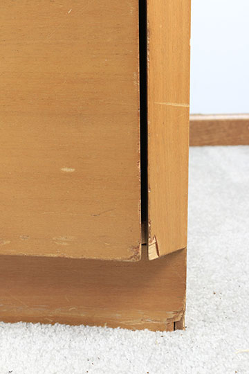 Art Deco Style Curve Front Dresser With Mirror by Sieling Modern