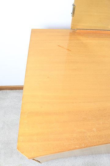 Art Deco Style Curve Front Dresser With Mirror by Sieling Modern