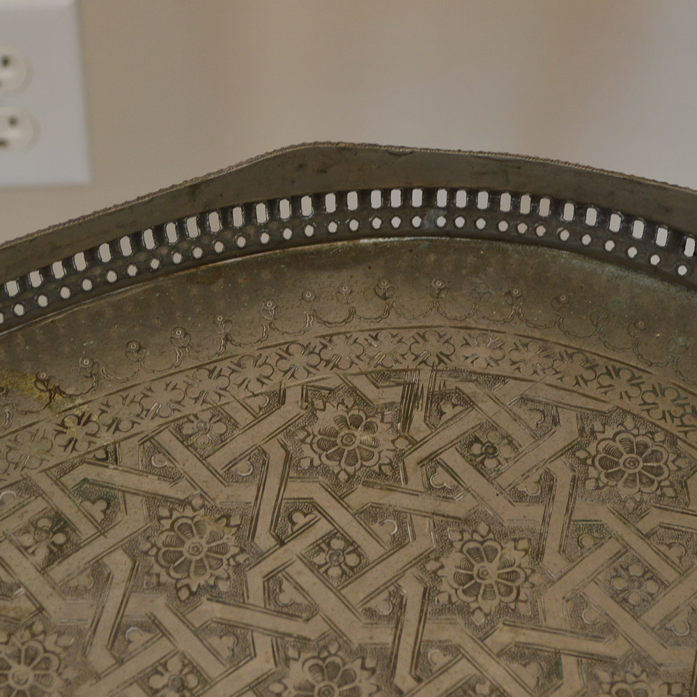 Moroccan Style Tray Table