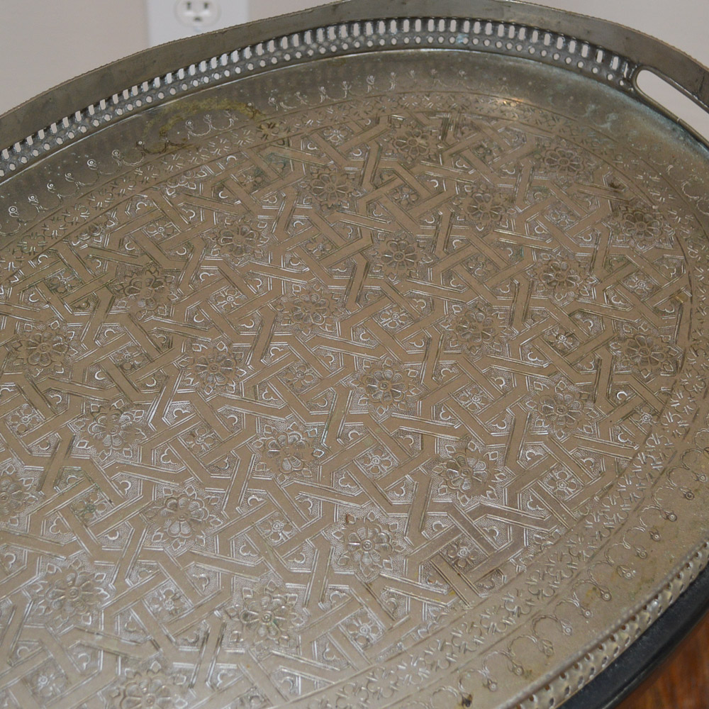Moroccan Style Tray Table