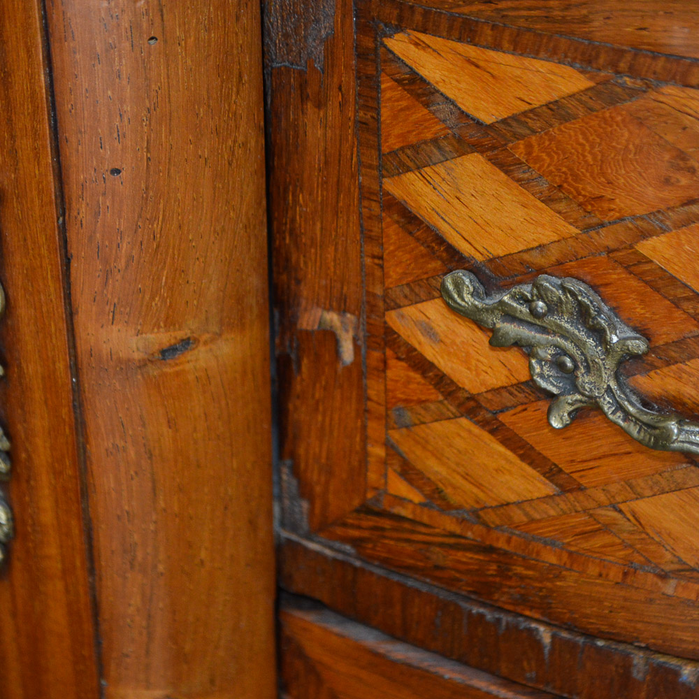Antique Louis XVI Style Parquetry Commode