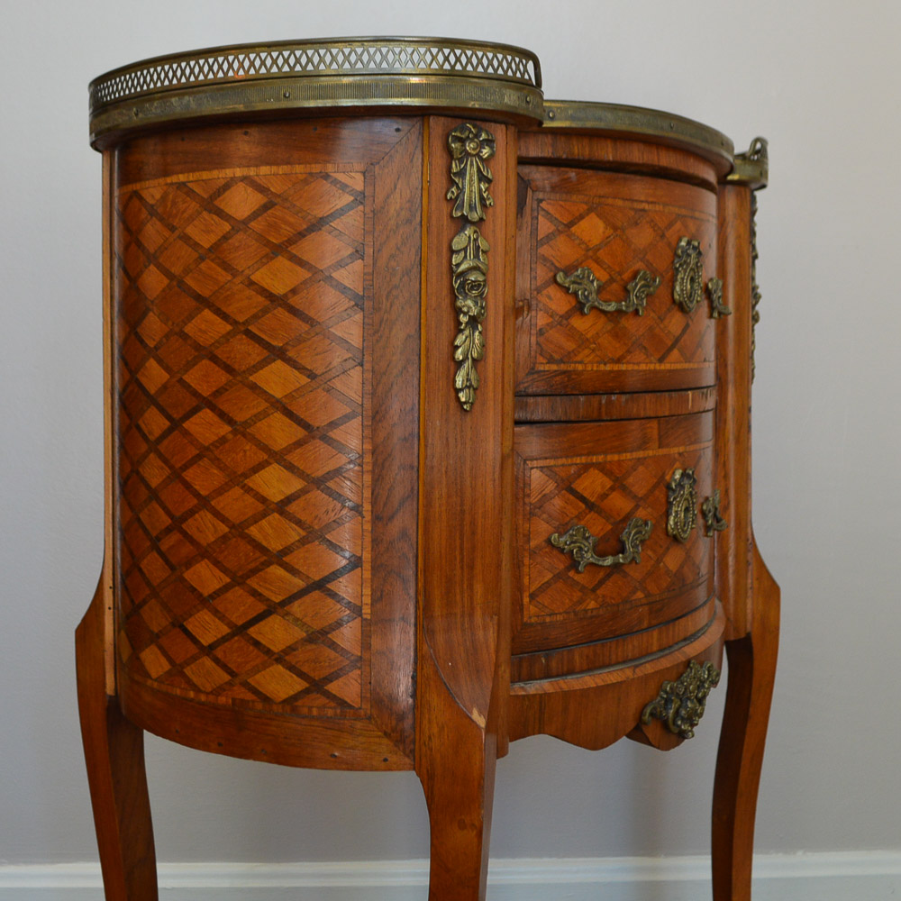 Antique Louis XVI Style Parquetry Commode