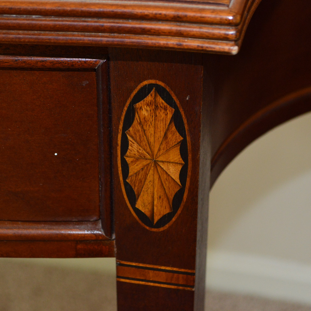 Walnut Console Table by Hammary