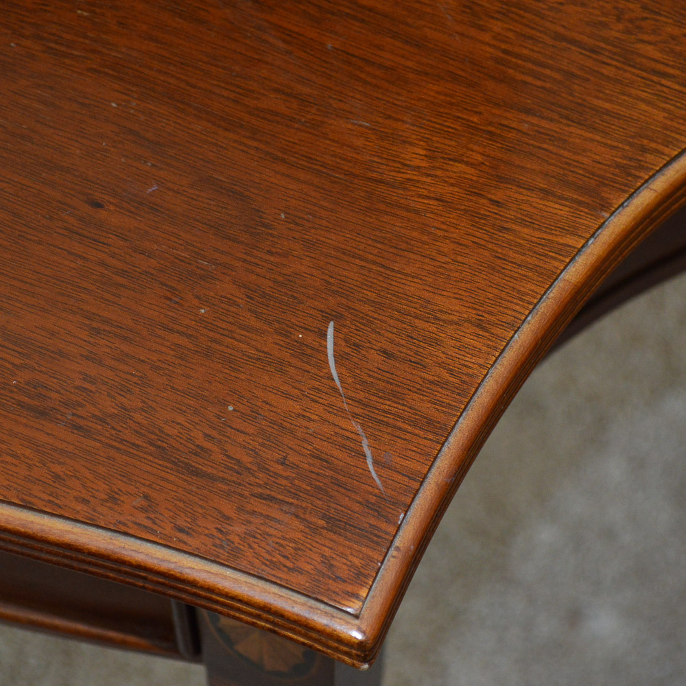 Walnut Console Table by Hammary