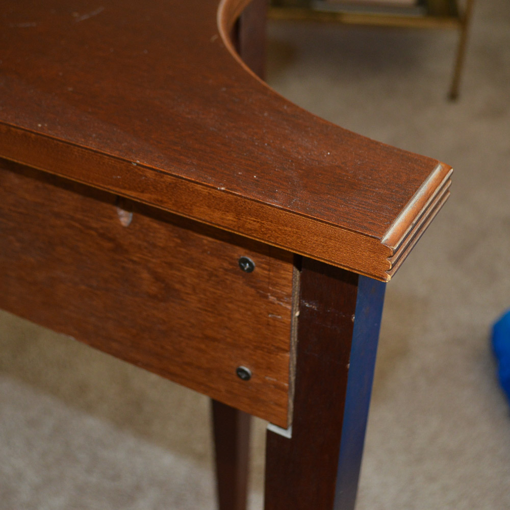 Walnut Console Table by Hammary