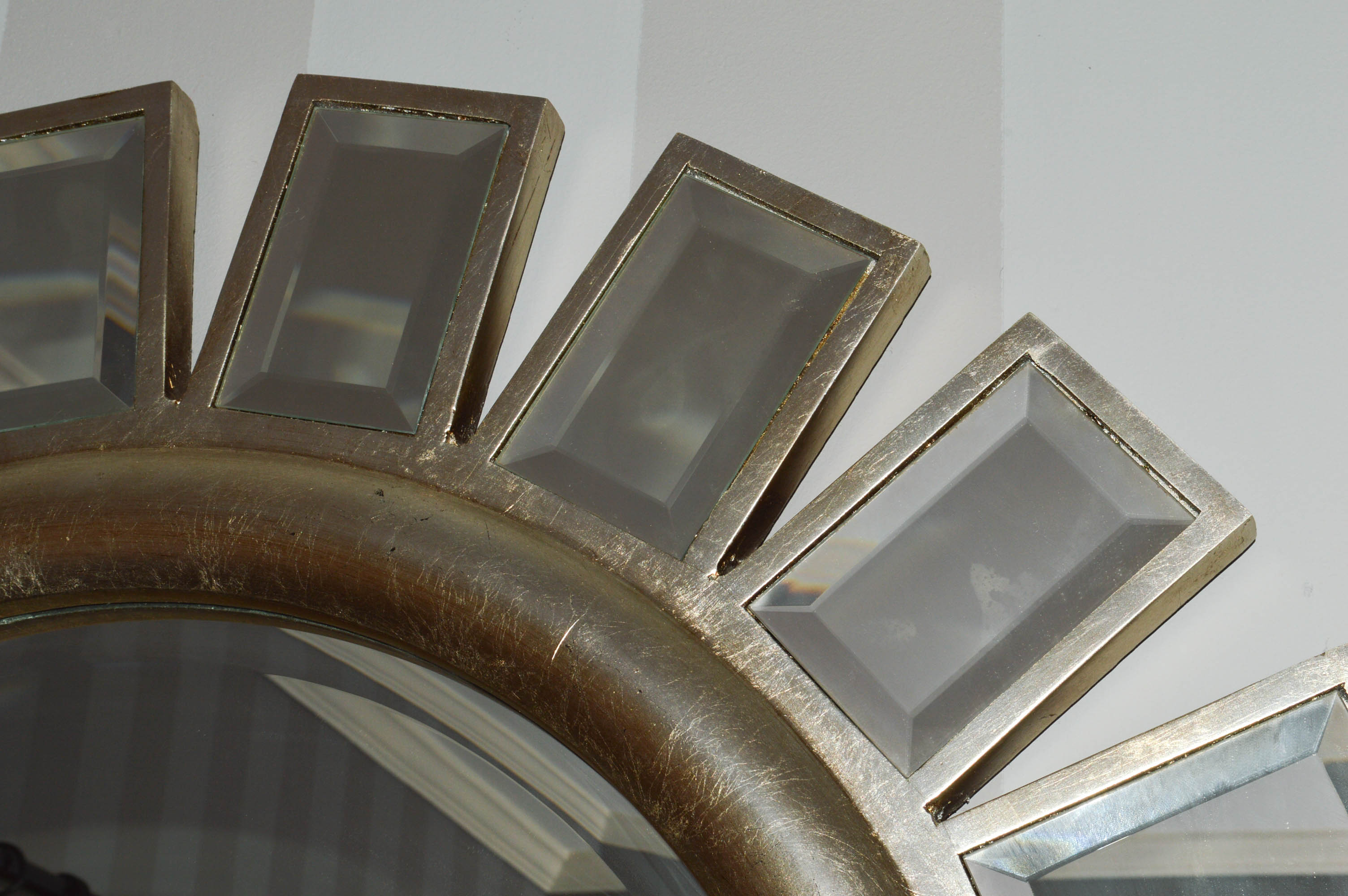 Contemporary Starburst Wall Mirror