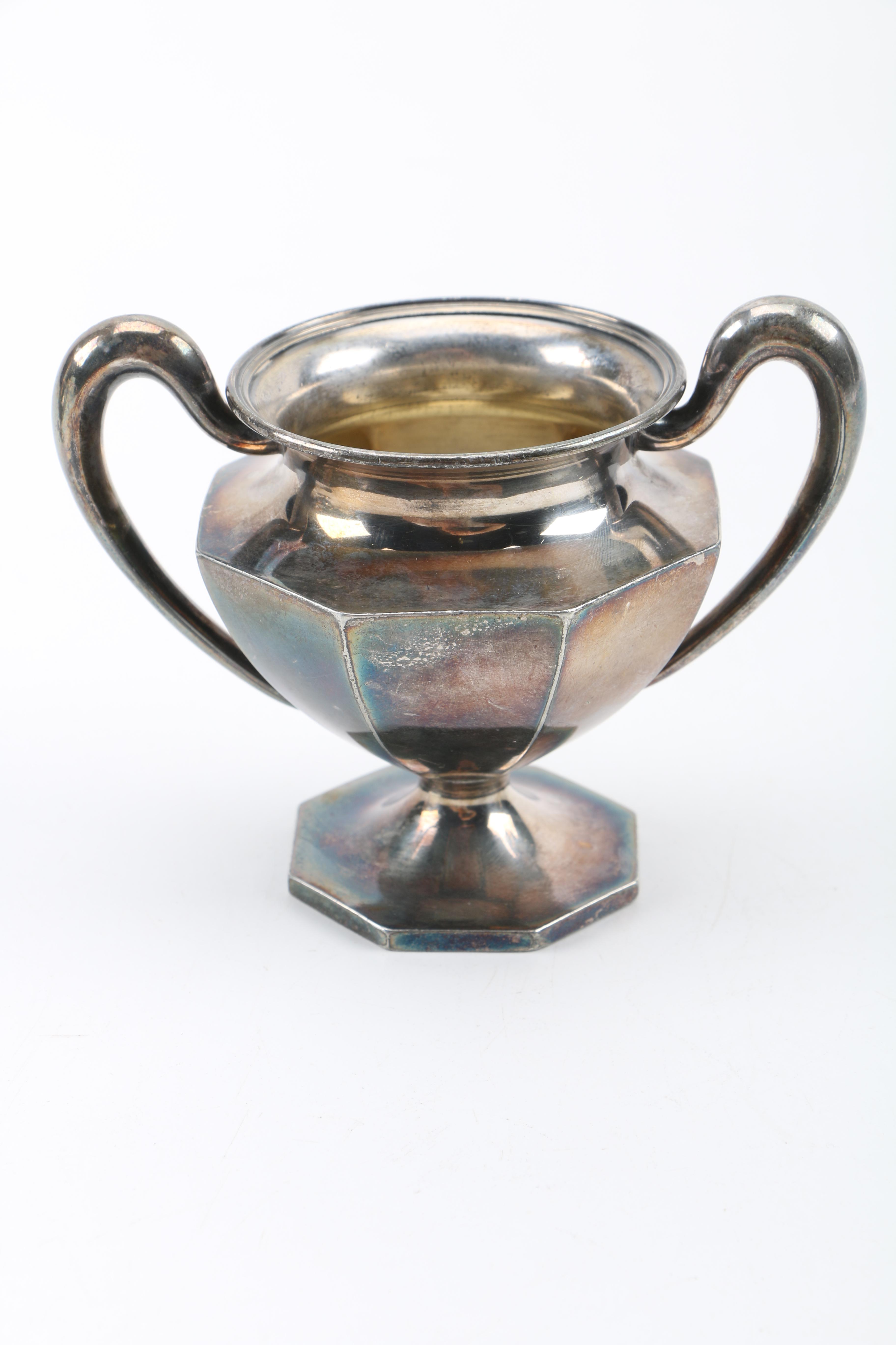 Silver Plated Superior Silver Creamer and Sugar Set