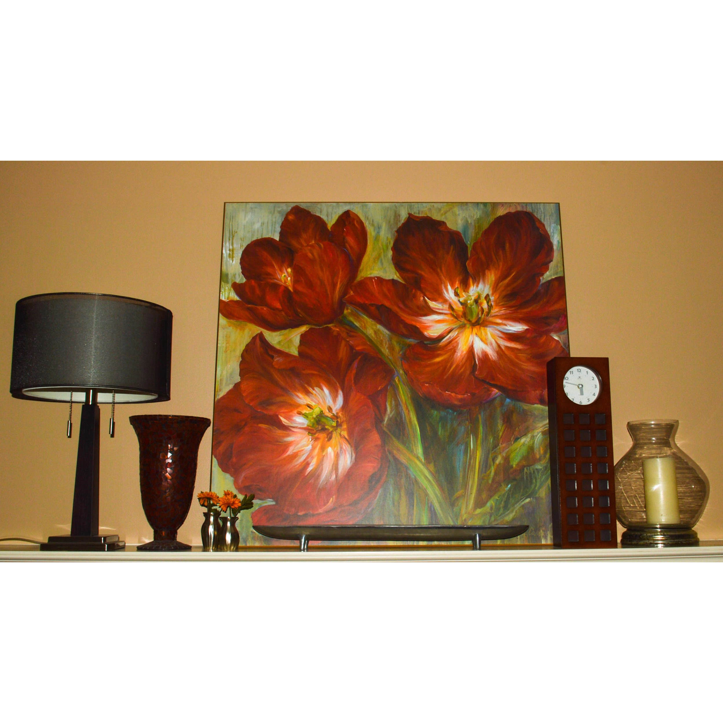 Home Decor Including a Giclee, Accent Lamp and More