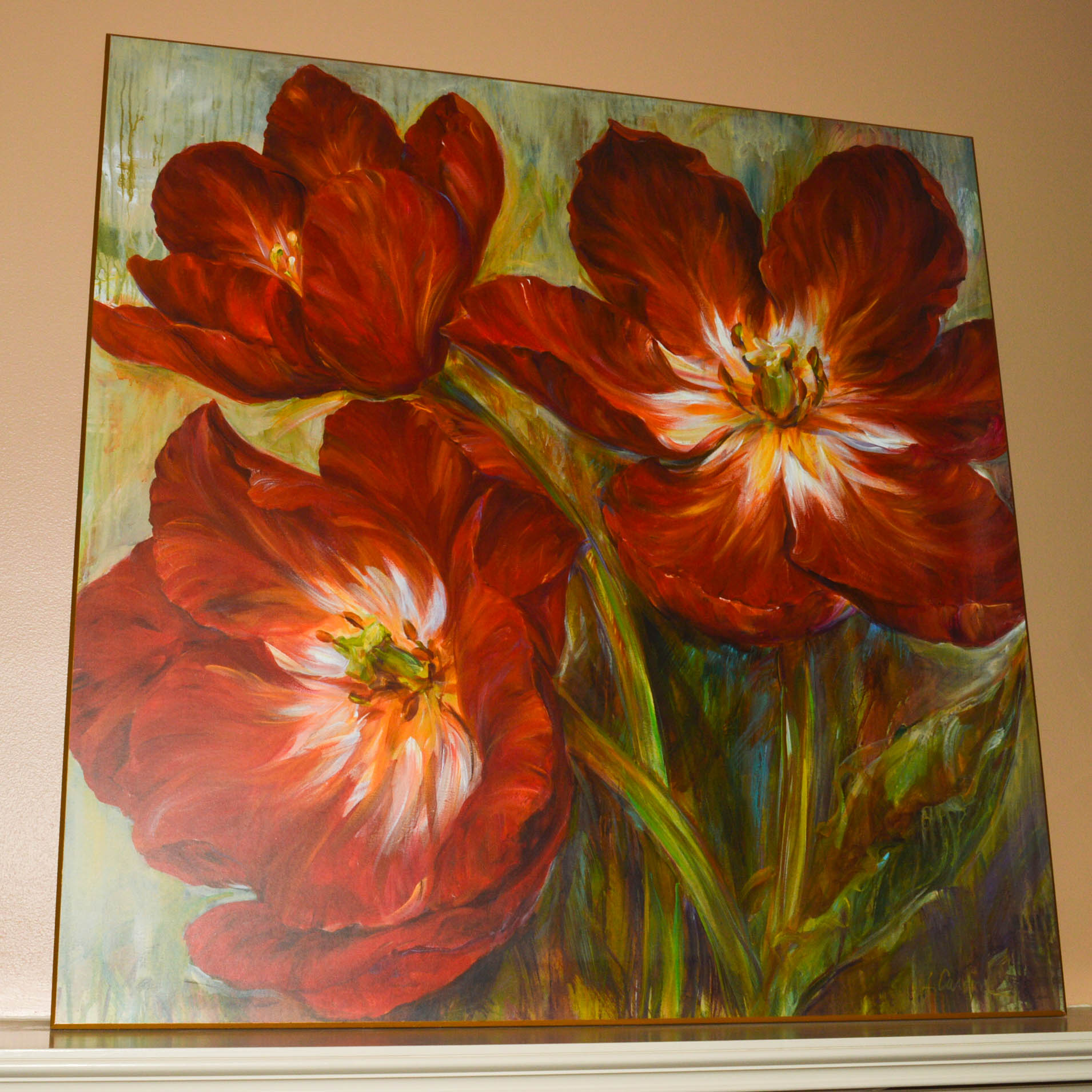 Home Decor Including a Giclee, Accent Lamp and More