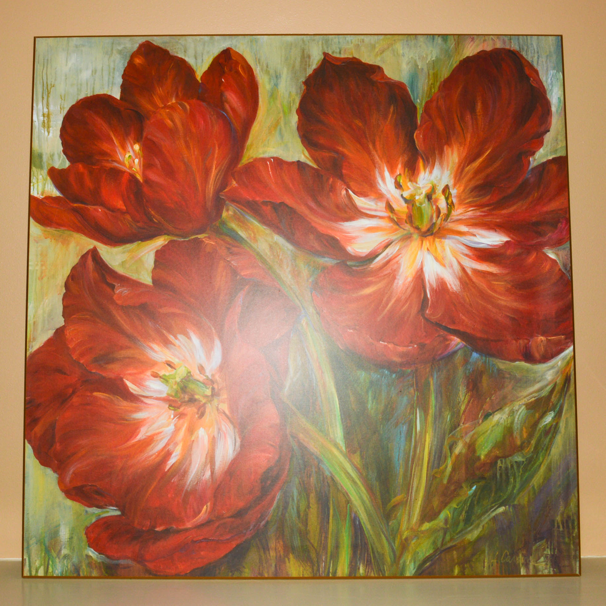 Home Decor Including a Giclee, Accent Lamp and More