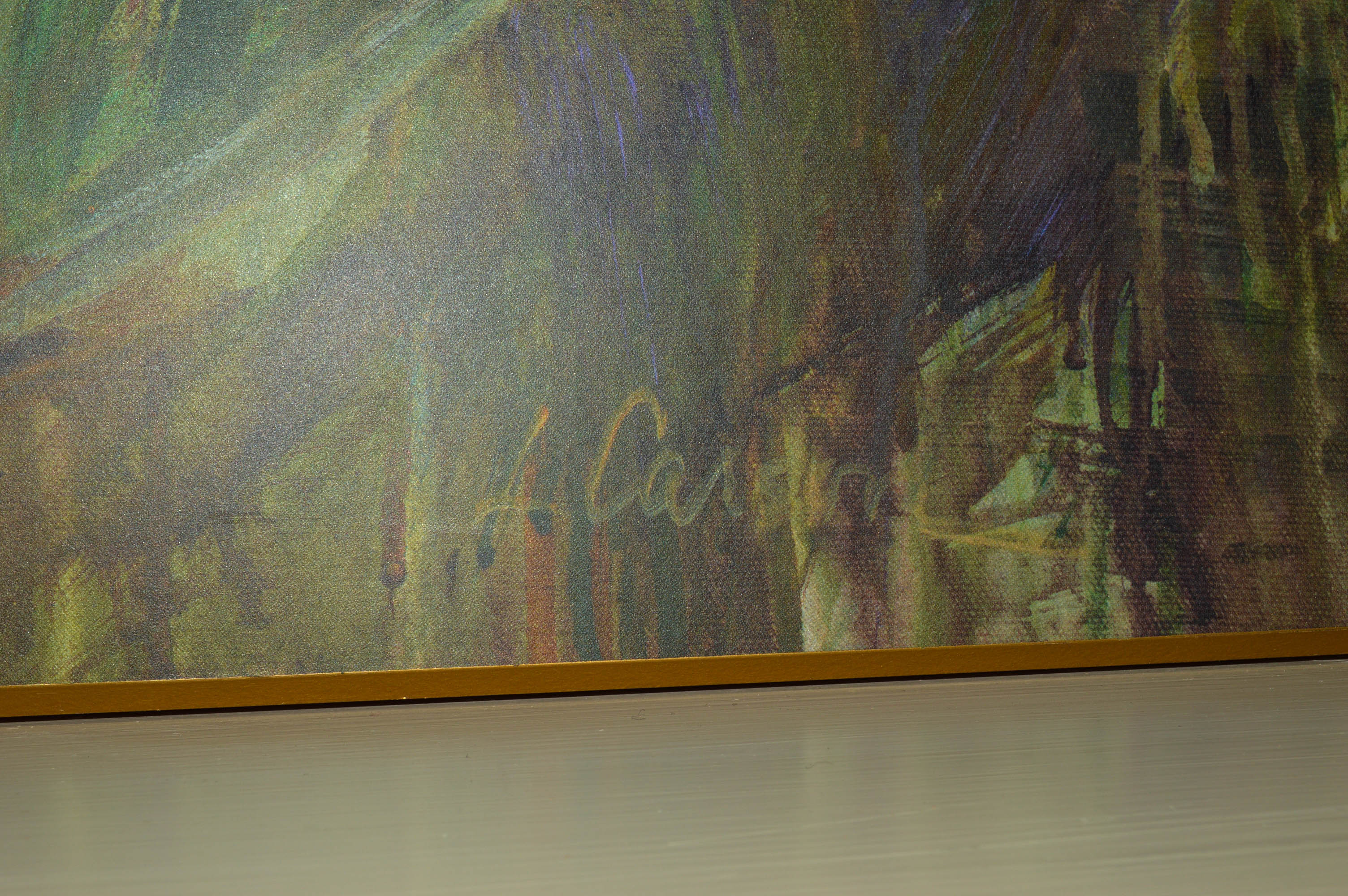 Home Decor Including a Giclee, Accent Lamp and More