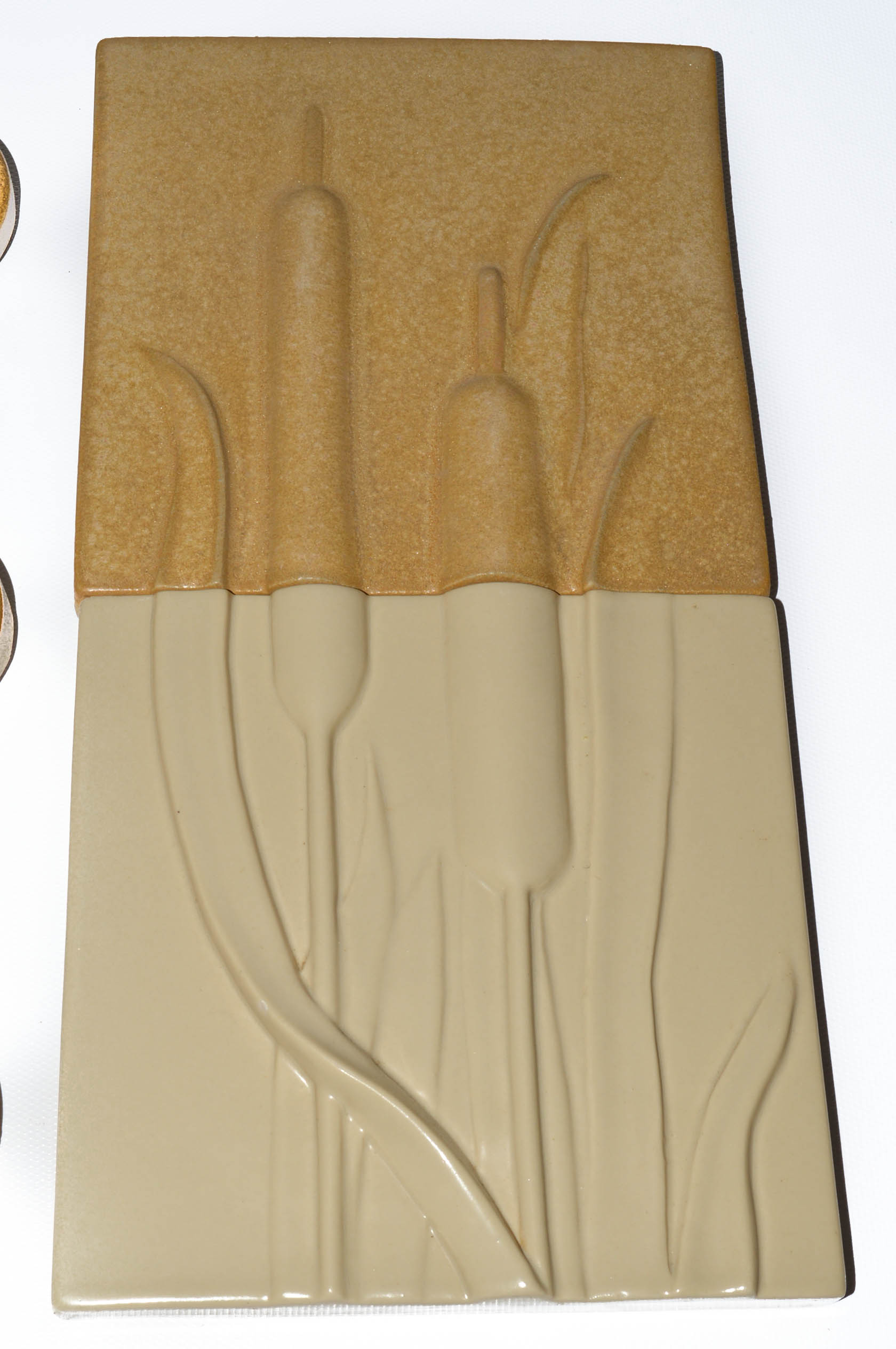 Selection of Rookwood "Zing" and "Cattails" Tiles