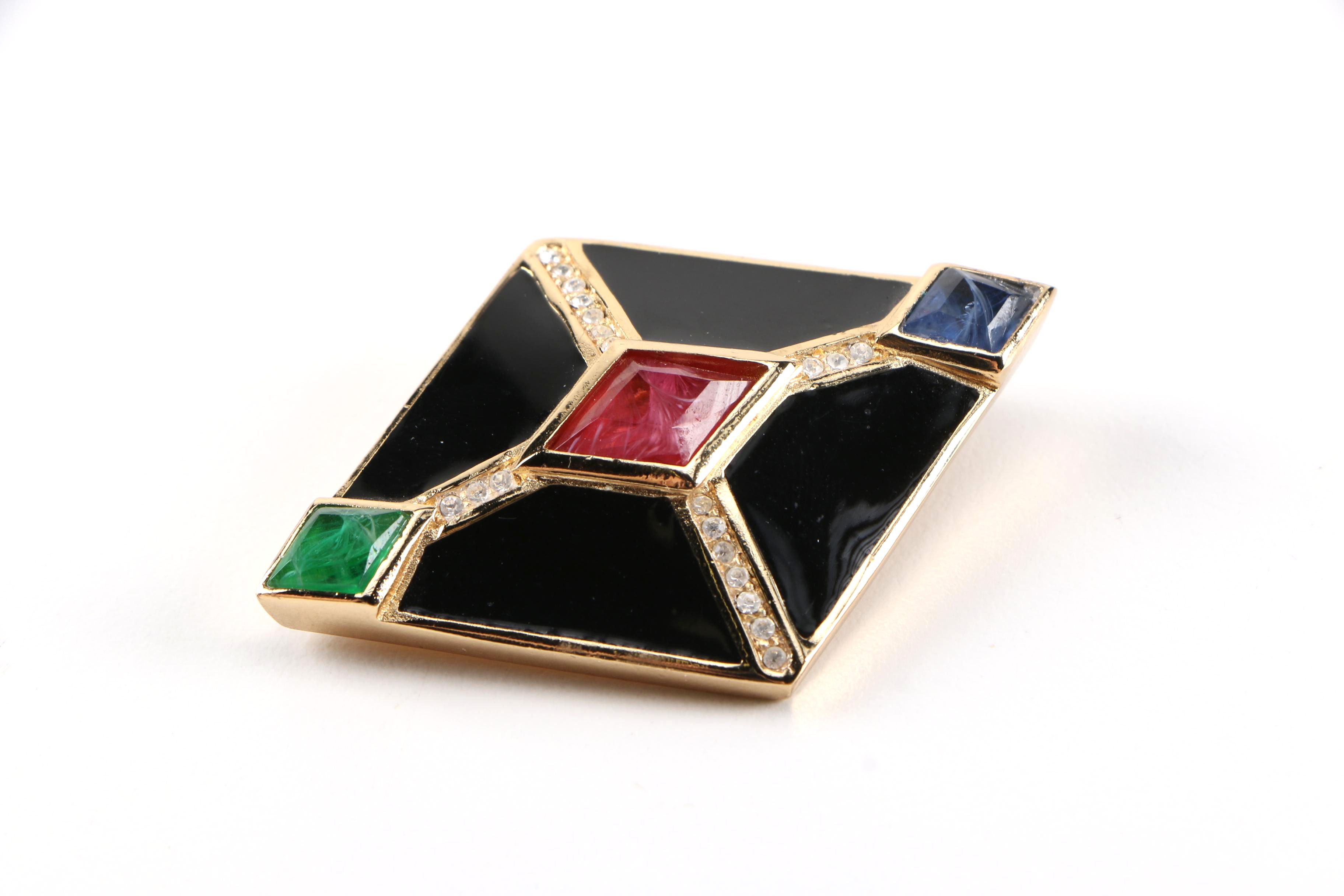 Christian Dior Brooch and Earrings