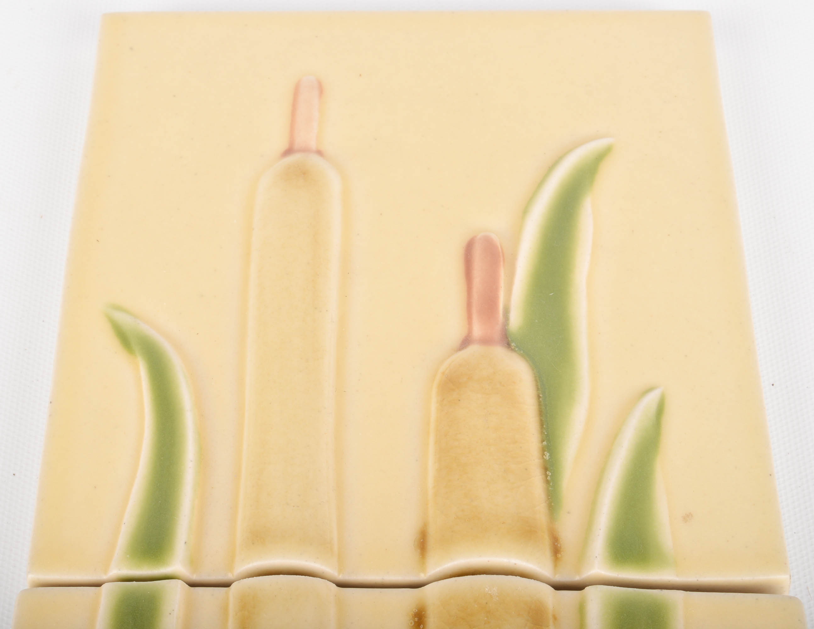 Selection of Rookwood Faience "Chesapeake Cattails" Tiles