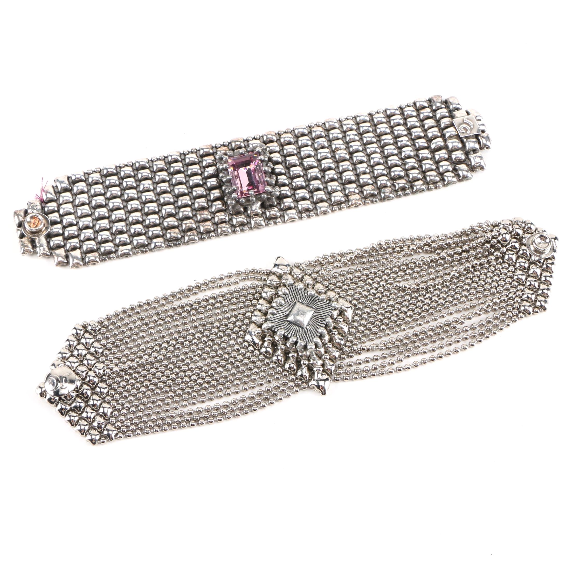 Sergio Gutierrez Liquid Metal Bracelets