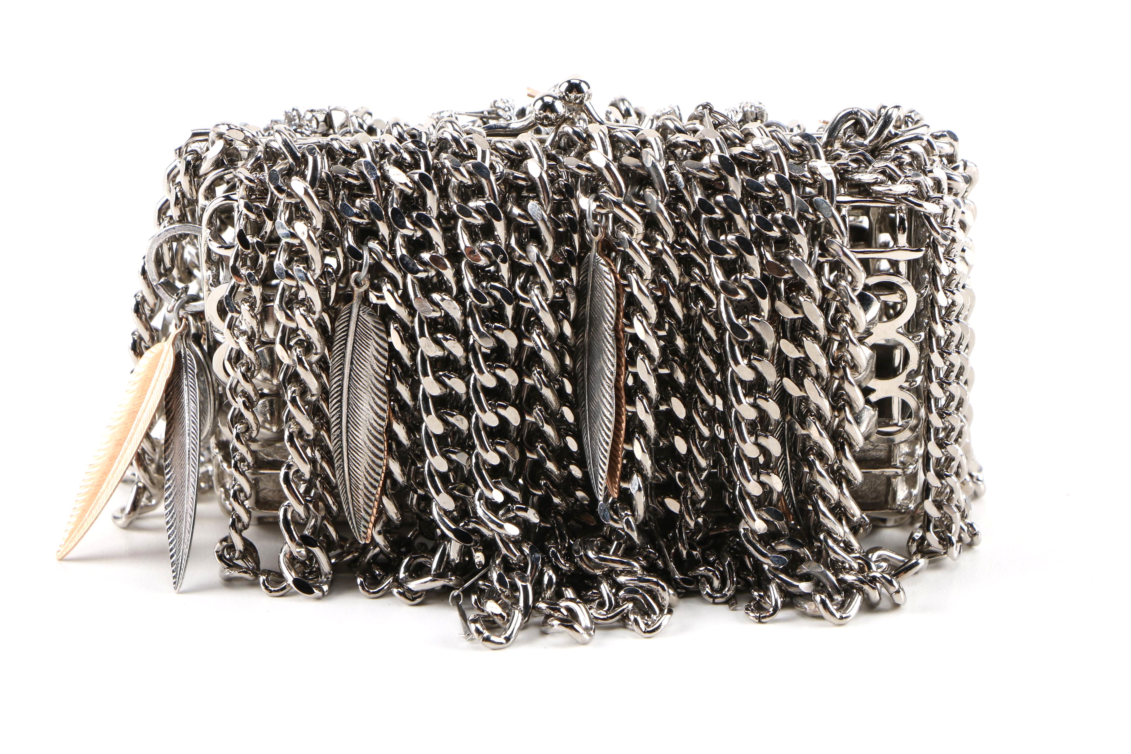 Italian Maiden-Art  Chain Clutch