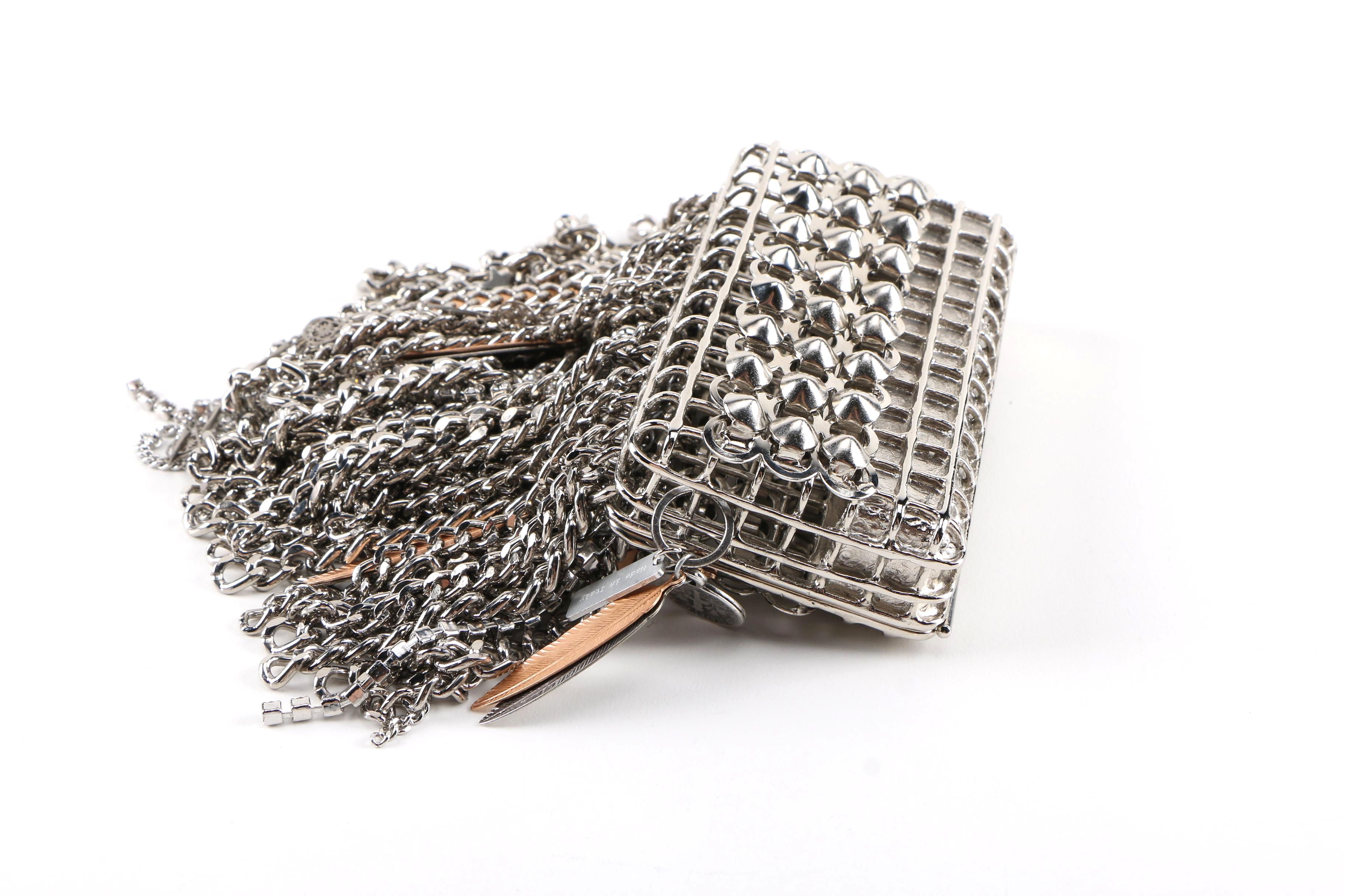 Italian Maiden-Art  Chain Clutch