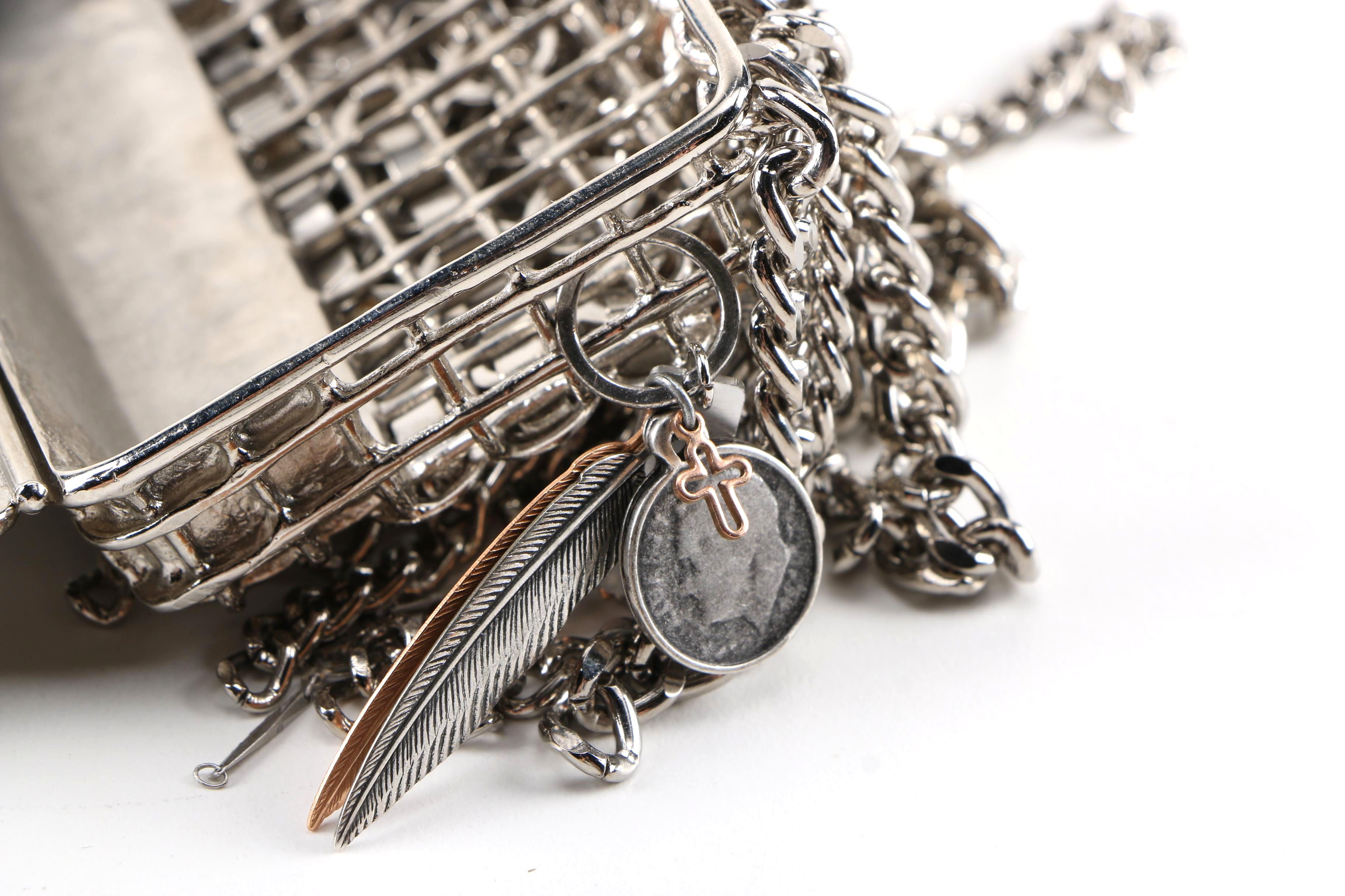 Italian Maiden-Art  Chain Clutch