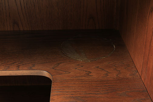 Vintage Oak Sideboard by Henredon