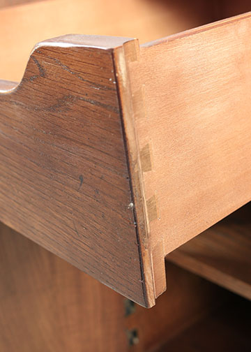 Vintage Oak Sideboard by Henredon